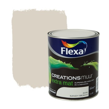 Flexa Creations Muurverf Extra Mat Sandy Beach 1 L Kopen Verf KARWEI