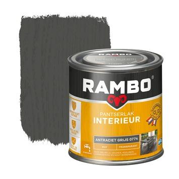 Rambo Pantserlak Interieur Transparant Mat Antraciet Grijs Ml Karwei