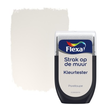 Flexa Strak Op De Muur Kleurtester Pareltaupe Mat 30ml Kopen