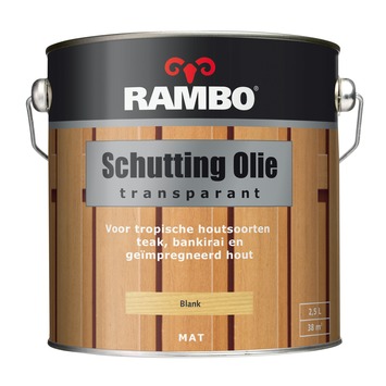 Rambo Schutting Olie Blank Transparant 2 5 L Karwei