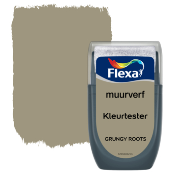 Flexa Creations Muurverf Kleurtester Grungy Roots Mat 30ml Karwei