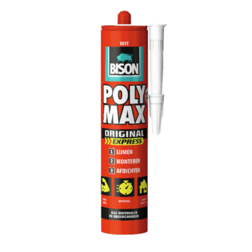 Bison Poly Max Express Koker Wit 425 G Karwei