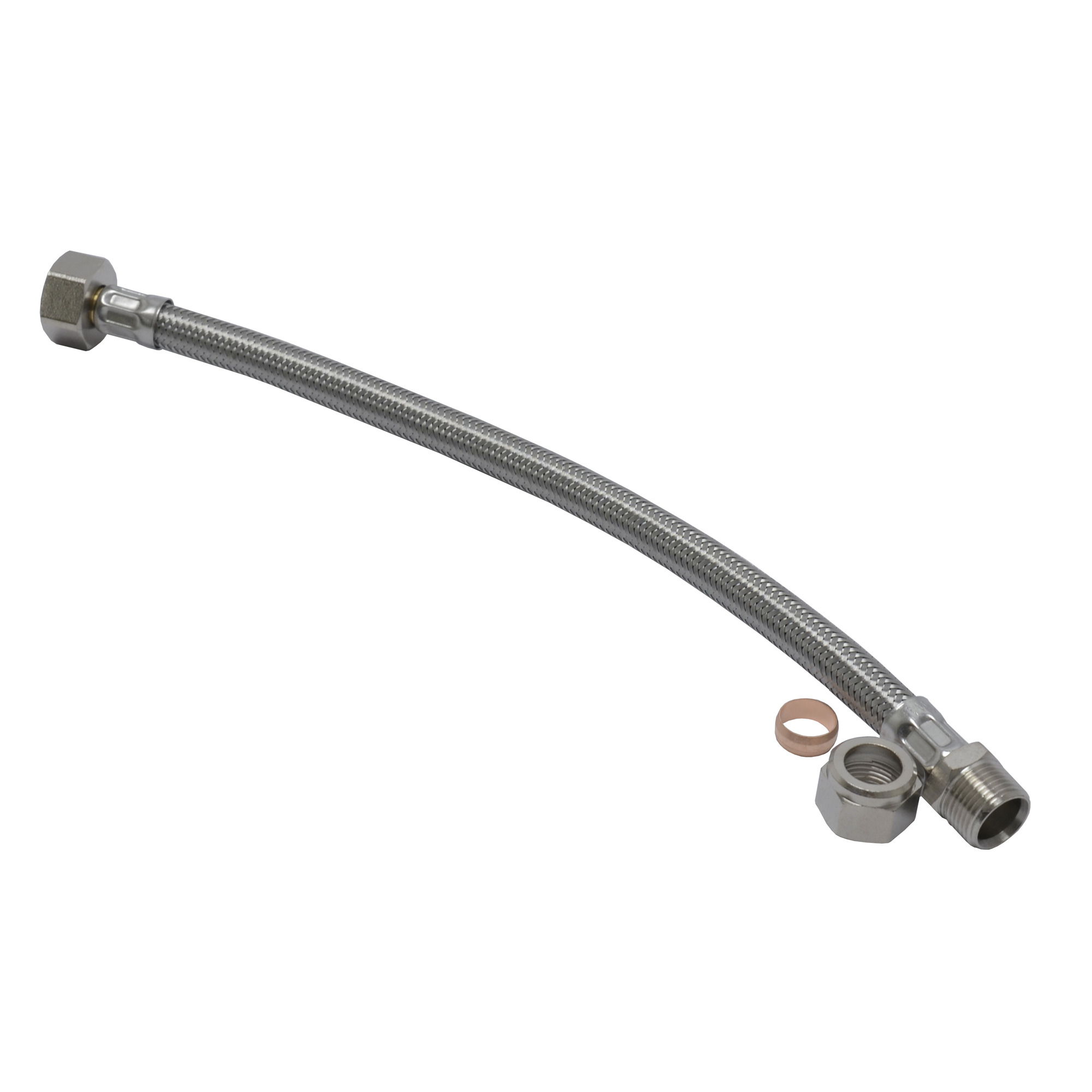 Sanivesk Flexibele Slang Binnendraad X Knel 12Bi X 12 Mm 30 sanivesk kopen in de aanbieding