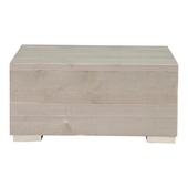 Salontafel Blijdeld zand steigerhout 57 x 57 cm