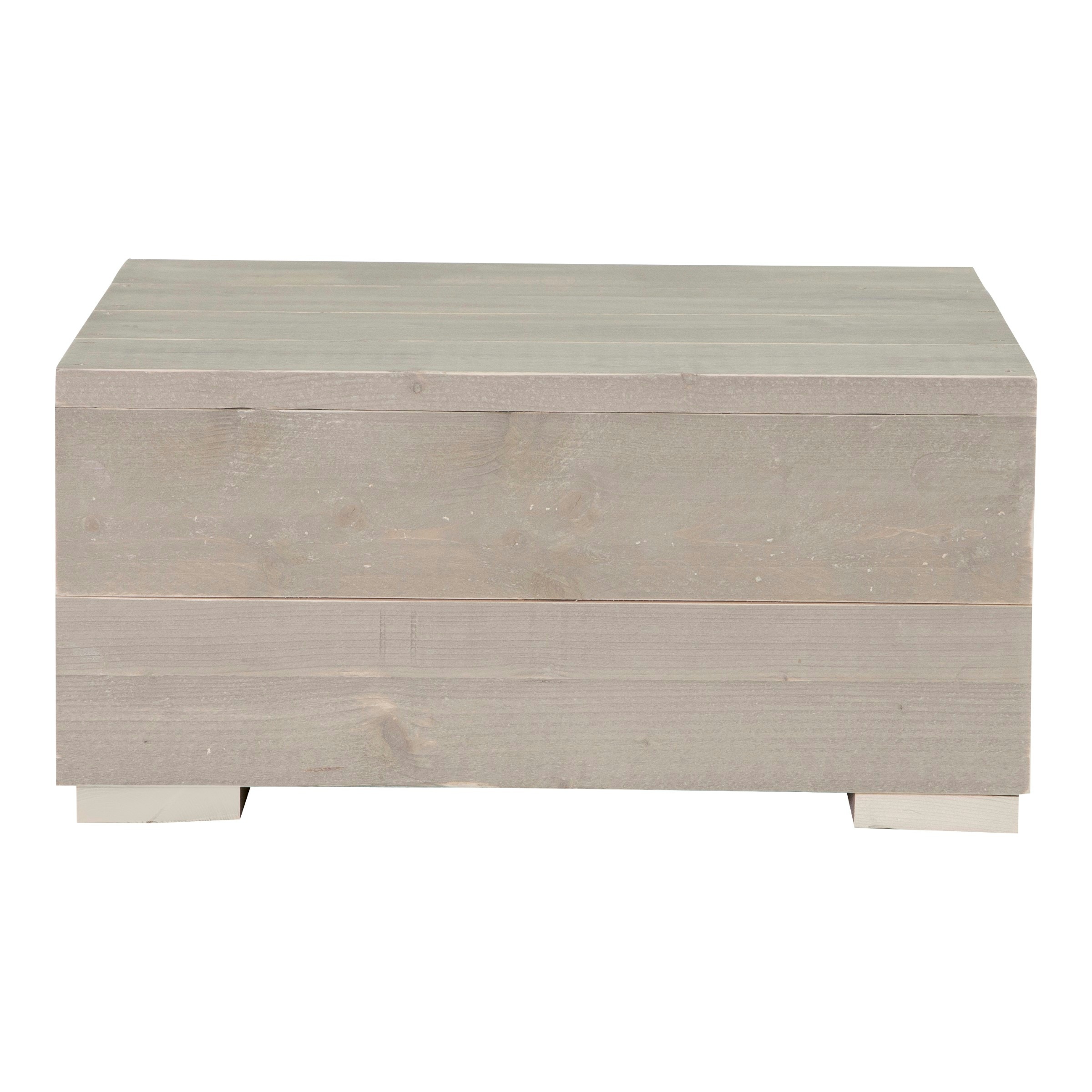 Salontafel Blijdeld Zand Steigerhout 36X57Cm huismerk kopen in de aanbieding