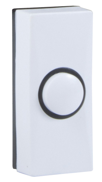 Byron Drukknop Deurbel Wit byron kopen in de aanbieding