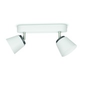Philips duospot Dender wit - Incl 2X LED 4W