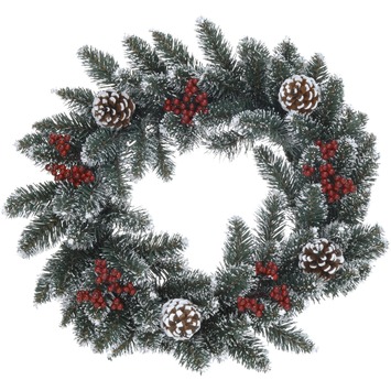 Kunstkerstkrans 45 cm