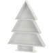 Letterbak kerstboom wit