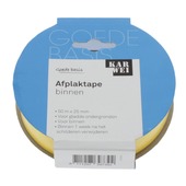 KARWEI afplaktape gladde ondergronden 50mx25mm