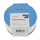 KARWEI glasvezelband 10mx50mm wit