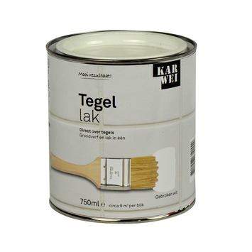 KARWEI tegellak gebroken wit 750 ml