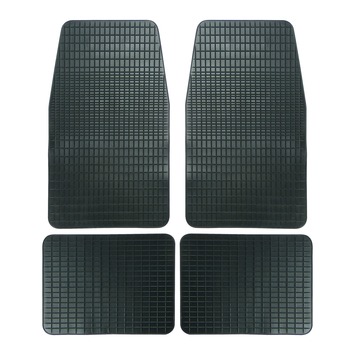 Universele hoogwaardige automatten set van rubber - Voor 65 x 41 CM -  Achter 40 x 41