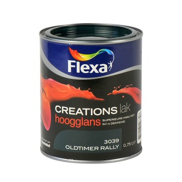 Flexa Creations lak hoogglans oldtimer rally 750 ml kopen? Houtverf ...