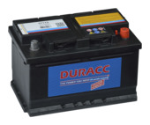 Duracc startaccu 12V 72ah 57113