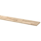 Timmerpaneel massief eiken 200x20 cm dikte 18 mm