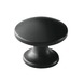 Knop Sophia zwart 25mm