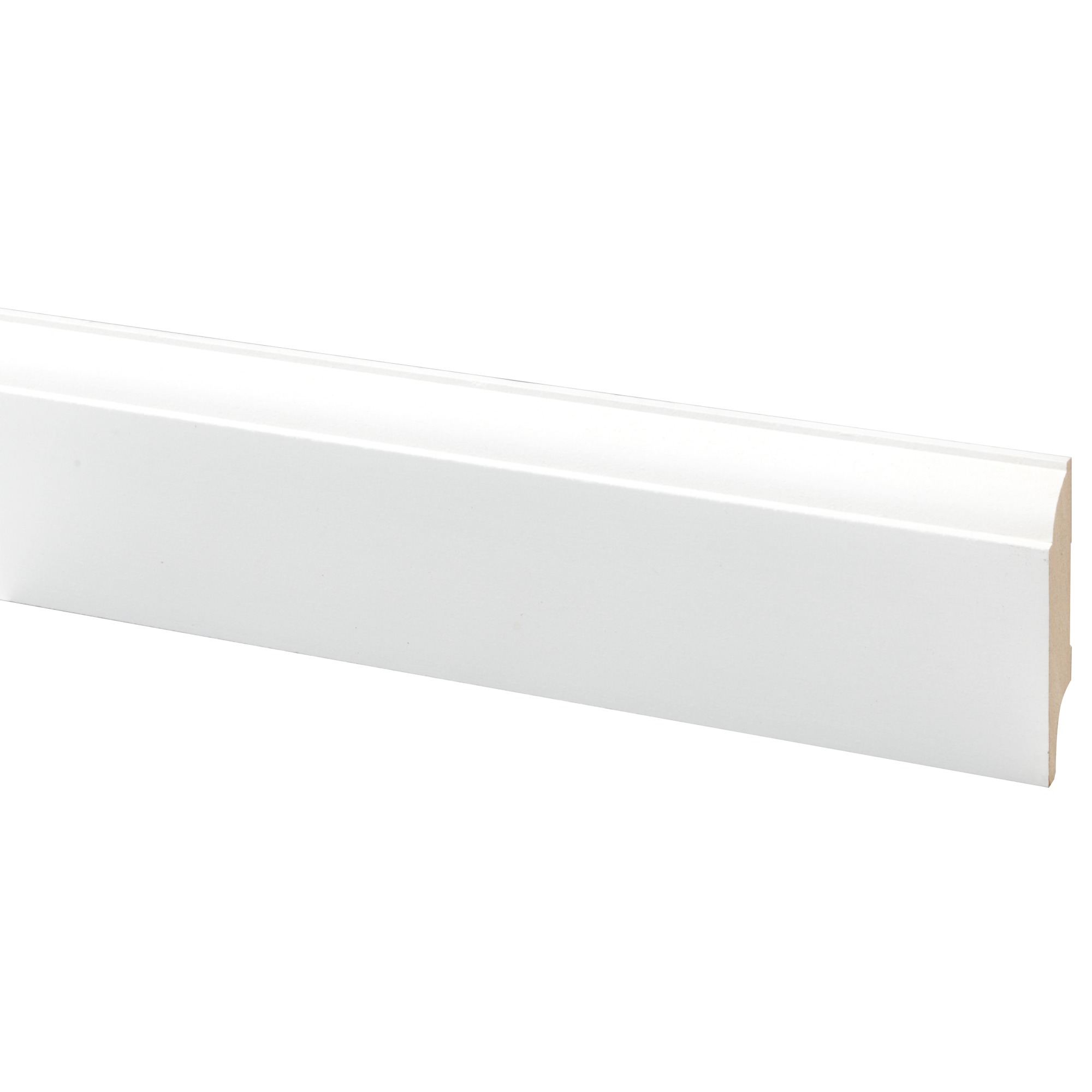 Cando Muurplint Kwartrond Wit Gegrond 18 X 8 X 240 cando kopen in de aanbieding