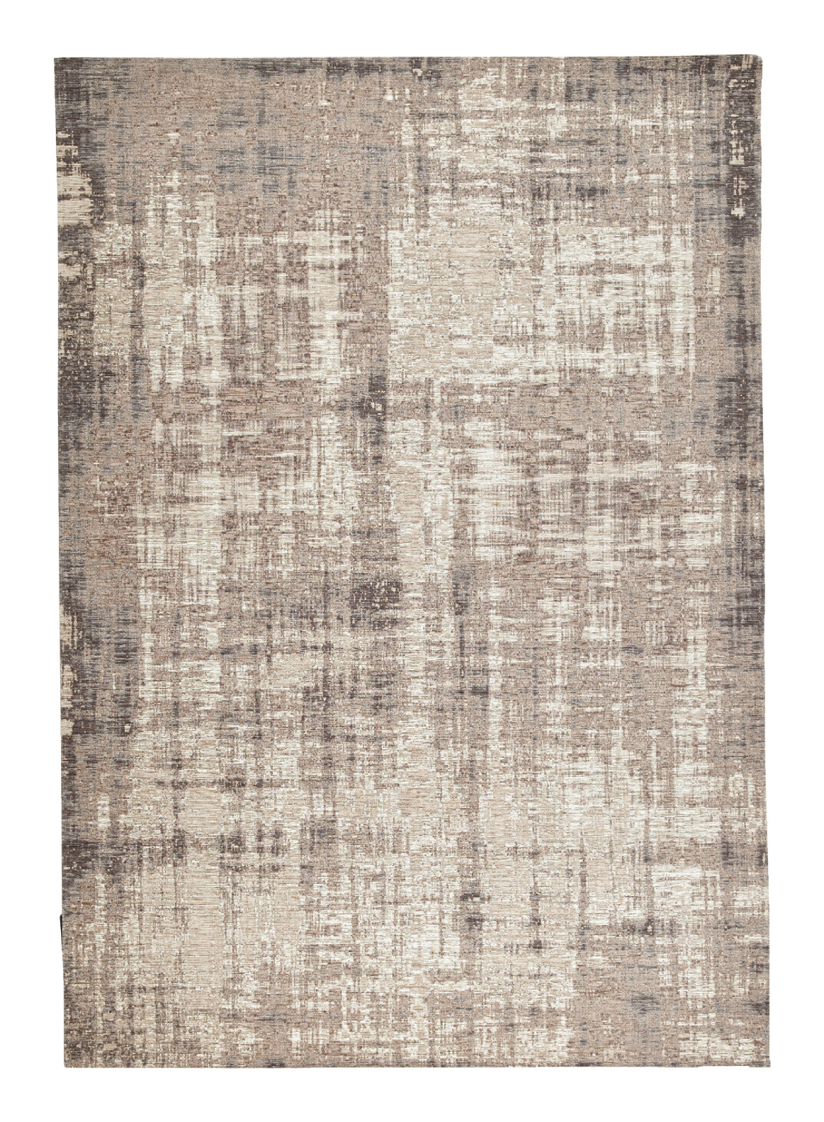 HUGEAR Beige Grijs Vloerkleed Woonkamer Modern Abstract Tapijt 90x150cm Antislip Machinewasbaar Groot Vloerkleden Slaapkamer Eetkamer Kantoor Kortpolige Tapijten