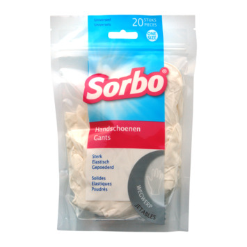 Sorbo wegwerphandschoenen 20 stuks