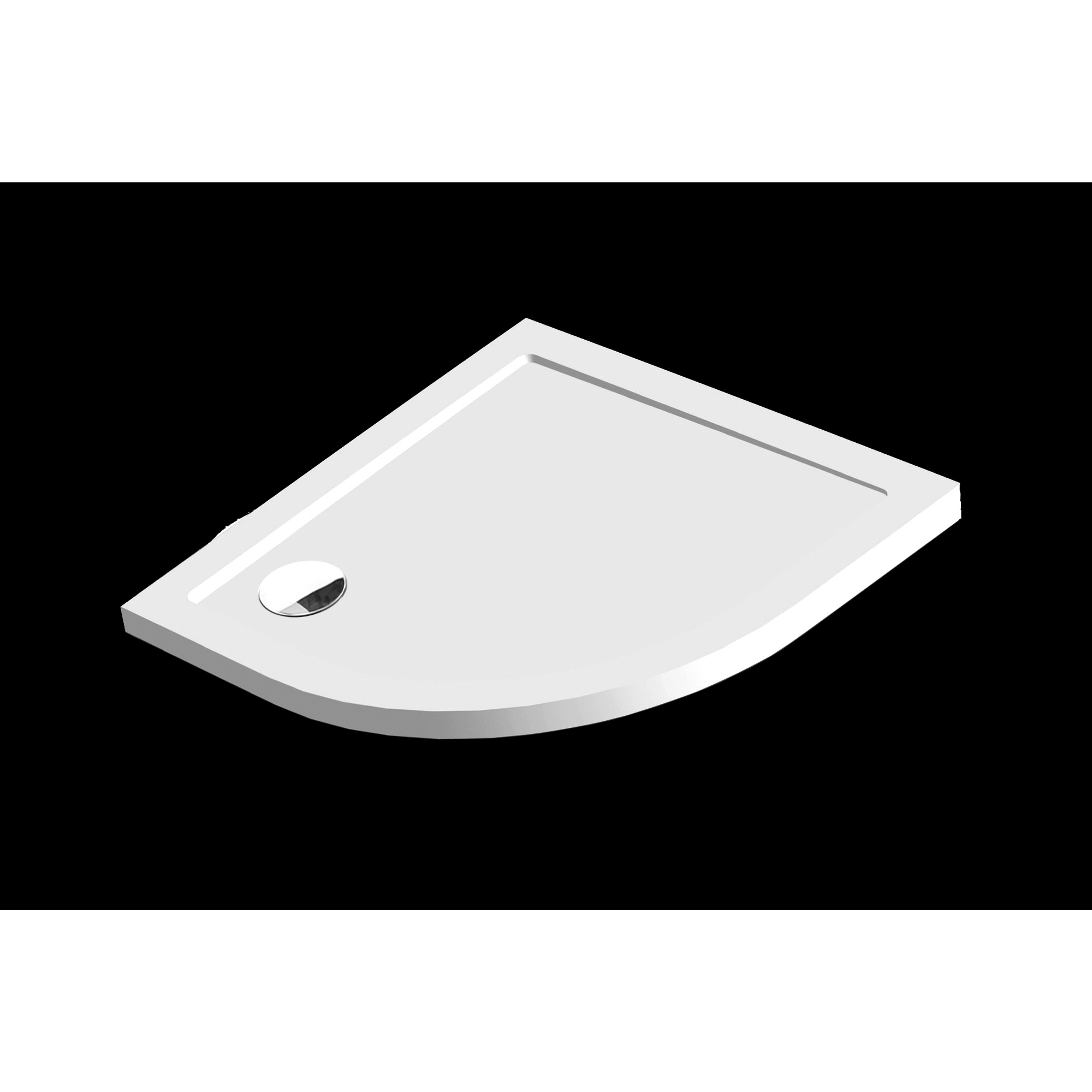 Sealskin Get Wet Douchebak Fusion Kwartrond Inbouw 80X80X4 sealskin kopen in de aanbieding