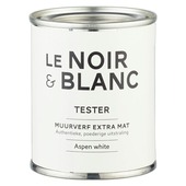 Le Noir & Blanc muurverf extra mat aspen white 100 ml