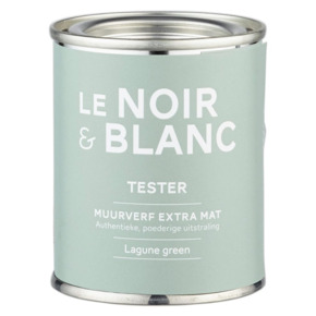 Le Noir & Blanc muurverf extra mat lagune green 100 ml