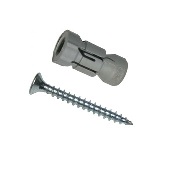 Fischer PD 12 S hollewandplug met schroef (4 stuks)