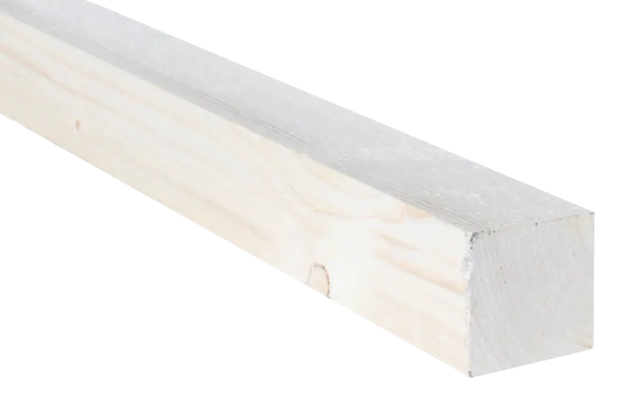 Bouwhout ruw vuren 50x50 mm lengte 210 cm