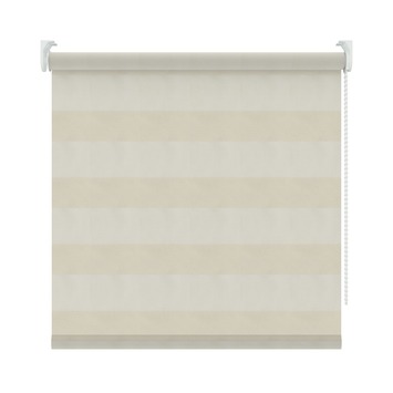 KARWEI rolgordijn lichtdoorlatend wit/ecru (1920) 210 x 190 cm