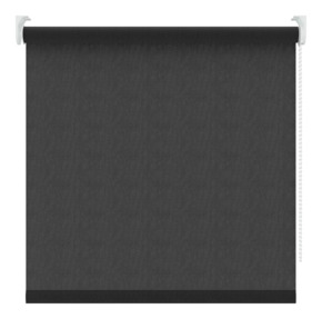 KARWEI rolgordijn lichtdoorlatend zwart (kleurnr. 1305) 60x190 cm (bxh)