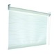 KARWEI rolgordijn lichtdoorlatend wit/golf (2380) 150 x 190 cm