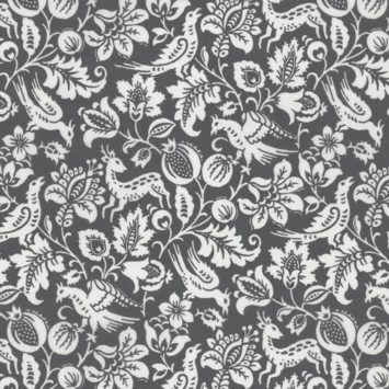 KARWEI rolgordijn antraciet/wit (3589) 210 x 190 cm