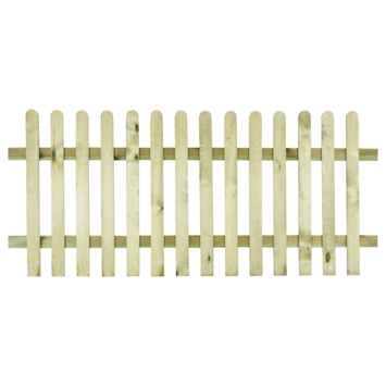 Tuinhek recht grenen ca. 80x180 cm