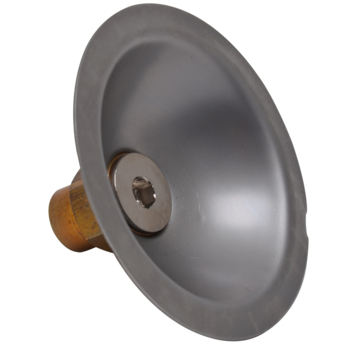 Karwei Gevelkom RVS rond ( soldeer x binnendraad ) 15mm x 1/2"