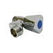 Karwei Wasmachinekraan 1/2" met chroom knop