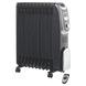 Handson oliegevulde radiator zwart 2300 watt met 11 elementen