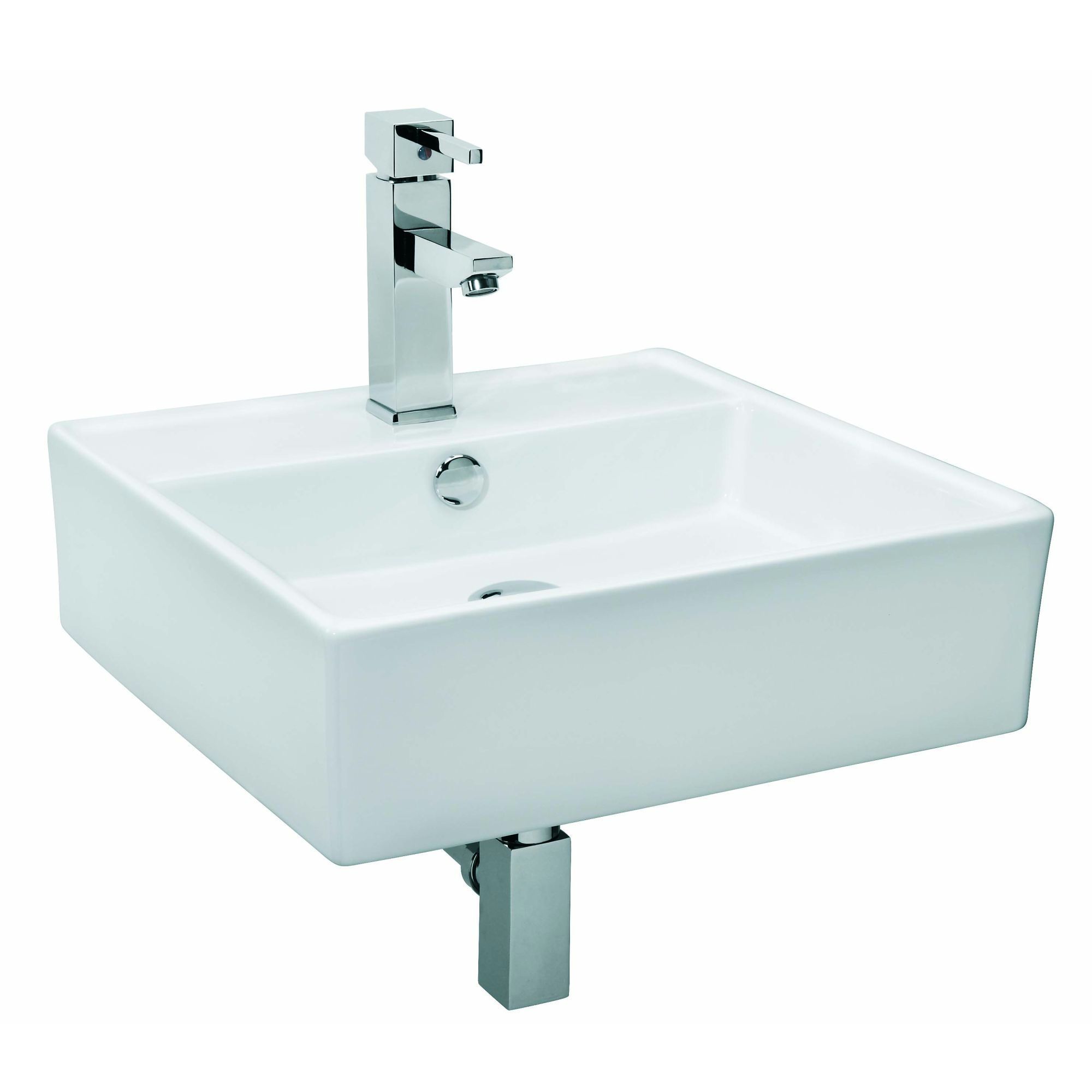 Differnz Fonteinset Dione Wit 48X48X16 differnz kopen in de aanbieding