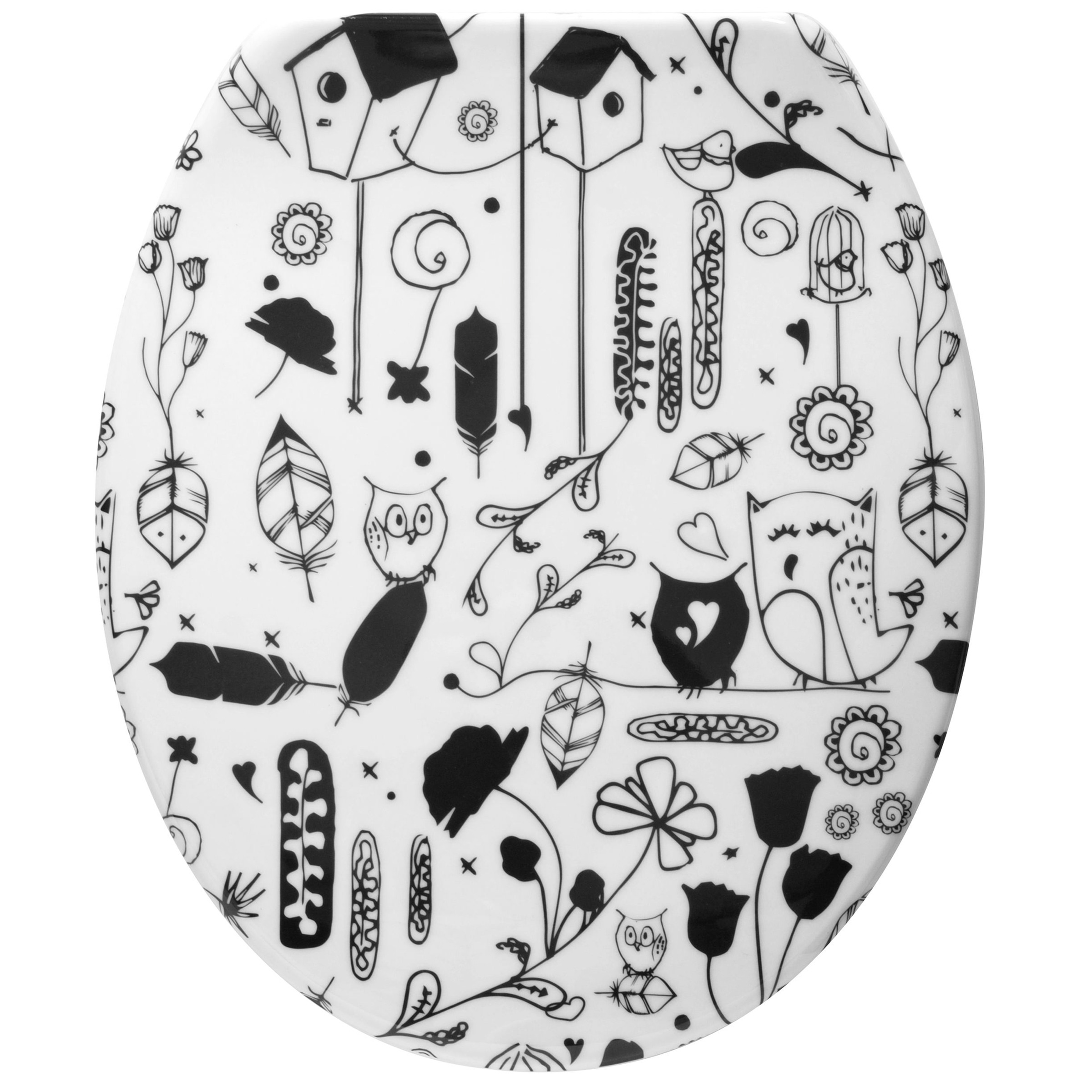 Handson Fynn Wc Bril Duroplast Met Vogel handson kopen in de aanbieding