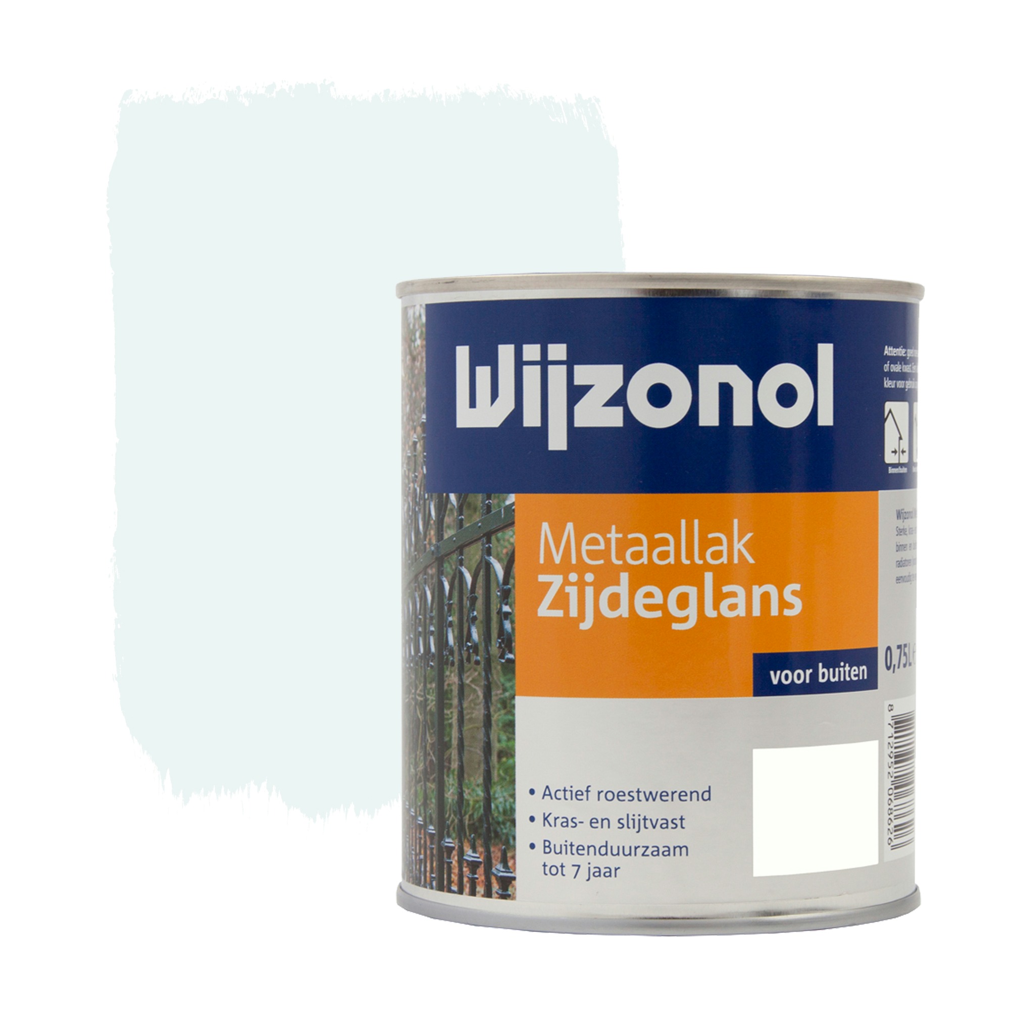 Wijzonol Metaallak Zijdeglans Ijswit 750 Ml wijzonol kopen in de aanbieding