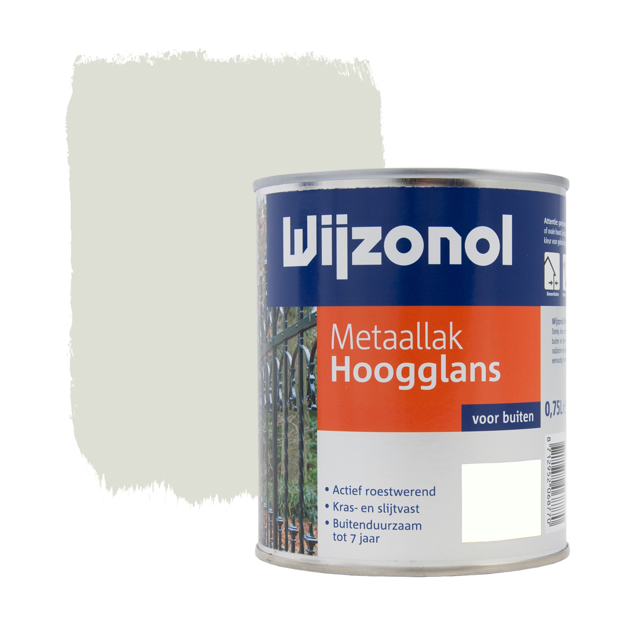 Wijzonol Metaallak Hoogglans Cremewit Ral9001 750 Ml wijzonol kopen in de aanbieding