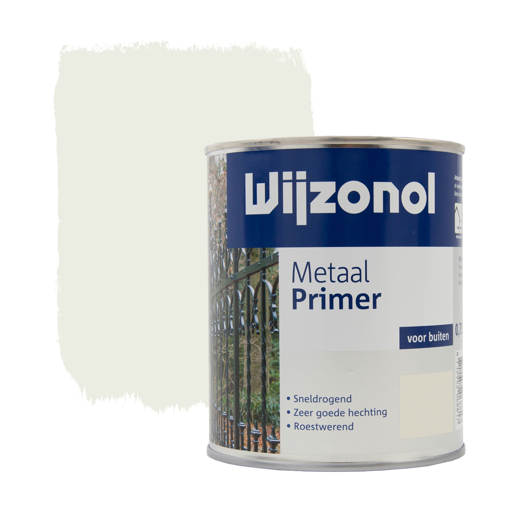 Wijzonol Metaalprimer Wit 750 Ml wijzonol kopen in de aanbieding