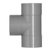 Martens PVC T-stuk 90° 3x mof 125x125 mm