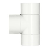 Martens PVC T-stuk 90° 3x Mof 32 x 32 mm Wit