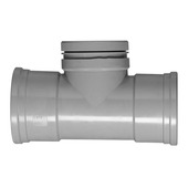 Martens PVC ontstoppingsstuk met schroefdeksel 110 mm