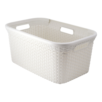 straal voorzien residentie Curver Style Vintage wasmand wit 45 l kopen? keukenaccessoires | Karwei