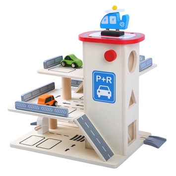 Houten parkeergarage