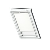 VELUX dakraamrolgordijn verduisterend handbediend DKL M06 1025S wit