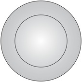 Plieger basic spiegel met LED-verlichting 60 cm