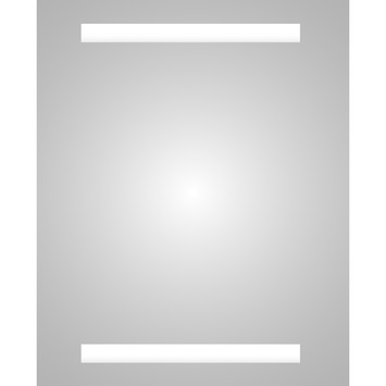 Plieger basic spiegel LED-verlichting - 2 zijden - 40 x 80 cm